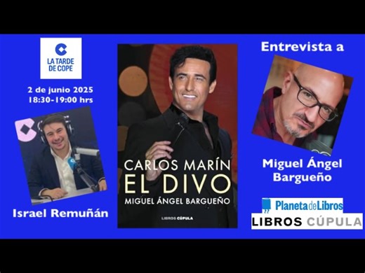 Primera entrevista del autor del libro nuevo sobre Carlos First interview of the author of Carlos' new book | Carlos Marin