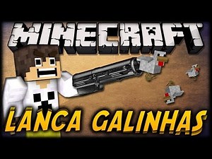 Minecraft Mods : LANÇADOR DE GALINHAS!
