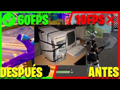 como SUBIR los FPS en FORTNITE PC GAMA BAJA como OPTIMIZAR FORTNITE para PC de BAJOS RECURSOS