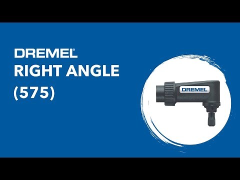 Drill And Cut In Hard-To-Reach Places With The Dremel Right Angle Attachment (575)