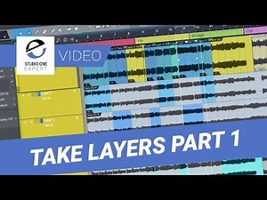 Creating New Take Layers in Studio One - Free Video Tutorial