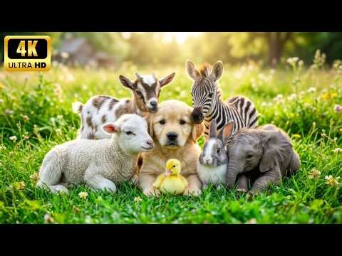 Cute Baby Animals in 4K 🐾 – Adorable Tiny Wildlife Moments for Calm & Happiness 🌿💛