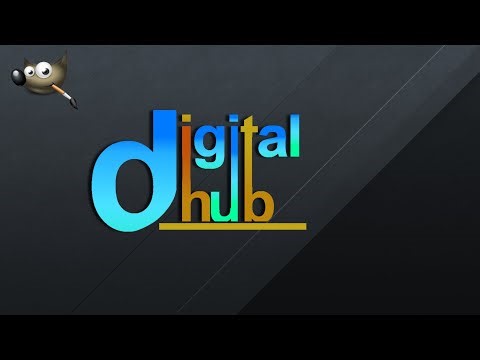 Gimp tutorial: How to Make Text Logo Design In Gimp 2.10