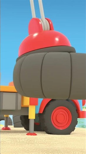 👑🏰🐶 The Hero Cleaning the Beach: Garbage Truck and Crane Miracle! #forkids