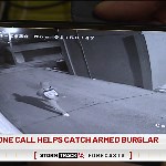 Alert stranger helps IMPD catch armed burglar in the act