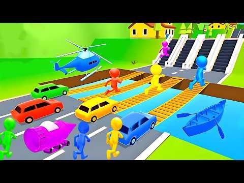 Shape shifting 🏃‍♂️🚗🚲🚦All Levels Gameplay Walkthrough Android,ios Max Level MLB48