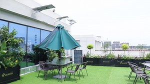 Solarpower Umbrella New Technology Solar Light Three Colors  for Choice for Outdoor Activity