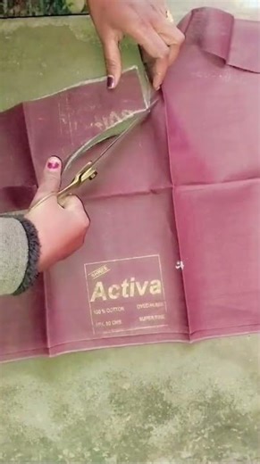 Simple blouse cutting.✨ #blouse #fashion