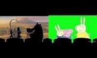 Mix of 2 videos from youtube : Richard and George Rewind Madagascar II: The Escape to Africa