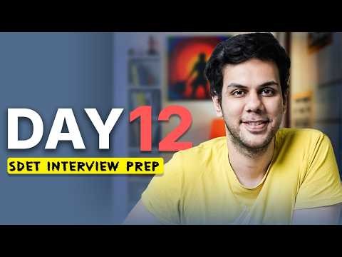 Lets Check Your Coding Skill [SDET Interview Question] | Interview Prep - Day 12 #sdet