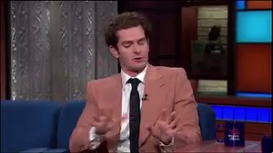 TONIGHT! Andrew Garfield's massage therapist told Lin Manuel Miranda that Garfield sings like an angel before ever asking if Andrew Garfield could actually sing. | The Late Show with Stephen Colbert
