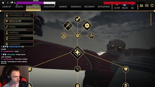 BREAKFAST KITCHEN EARLY STREAM THEN ATTACK ON TITAN REVOLUTION #aotr #roblox 772/1000 | !code !dc