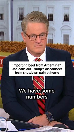 @joescarborough and @mikabrzezinski break down new data showing Trump’s economic approval ratings falling below 40% (the lowest of his presidency), as he faces growing backlash over a government shutdown, rising costs, and a $20–$40 billion bailout for Argentina. | Morning Joe