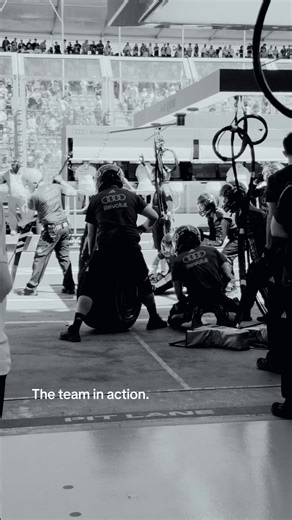 The whole team is locked in during FP1. #ARF1 #Melbourne | formula one