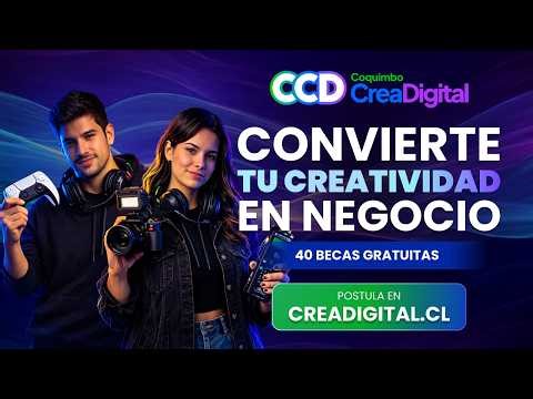 Cómo desarrollar tu proyecto creativo digital | Programa Coquimbo Crea Digital