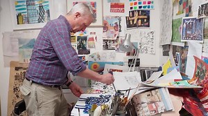 In this film we meet Christopher Corr the artist and illustrator who has created the artwork series to celebrate the Campaign for Wool 10th Anniversary. Working quickly, with bright colours Christopher discusses how he worked on this project and the importance of sheep in his artistic career. | The Campaign for Wool