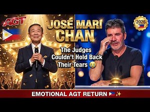 🎤 José Mari Chan Returns to the AGT Stage — The Judges Couldn't Hold Back Their Tears 😭✨🇵🇭 ⭐