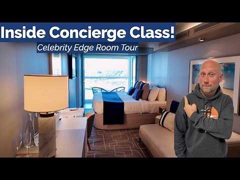 Celebrity Edge Room Tour: Concierge Class Revealed!