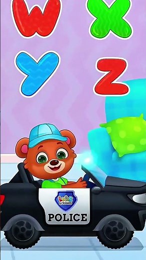 Play with the alphabet mat to learn ABC!