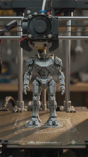 3D Printed Robot Timelapse | Watch This Futuristic Robot Come to Life! 🤖🔥