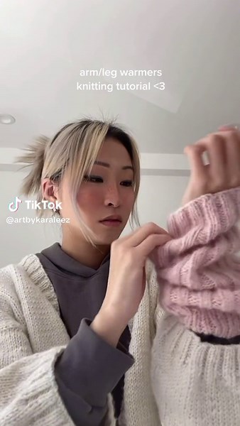 FREE Knitting Pattern: Hand Warmer & Arm Warmers Tutorial