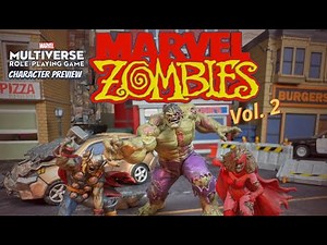 MARVEL ZOMBIES Vol 2 - Character Preview for an Upcoming Marvel Multiverse RPG One-Shot Adventure