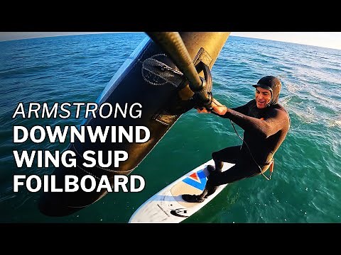 Lightwind Winging On The Armstrong Downwind Board