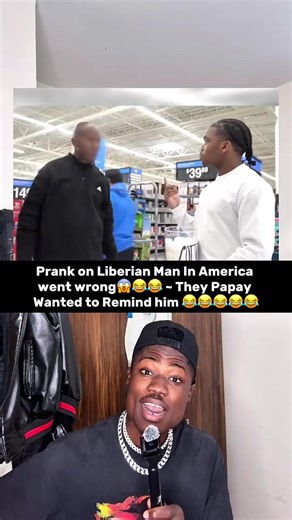 Prank on Liberian Man In America went wrong😱! #Liberia #explore | prank