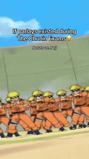 Naruto vs. Neji: Betting on the Chunin Exams