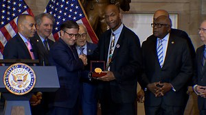 Doby honored in Medal Ceremony