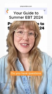 2K views | Navigating Summer EBT benefits can be hard, so we created an up-to-date resource with answers to all your questions in one place.  Check out the Providers Guide to Summer EBT 2024 at www.joinproviders.com/summer-ebt #providersapp #providers #ebt #snap #ebtbenefits #moneytips #ebtiktok #foodstamps #summerebt #ebtcard #summer2024 #sunbucks #fyp | The Propel App | Facebook