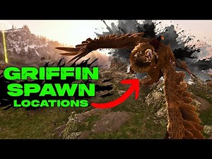 GRIFFIN SPAWN LOCATIONS!!! Where to Get Griffins in Ark Survival Ascended!!!