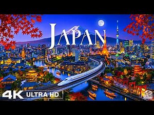 Japan 4K 🇯🇵 Futuristic Megacity – Tokyo Skyline, Shibuya Crossing & Neon City Night Views