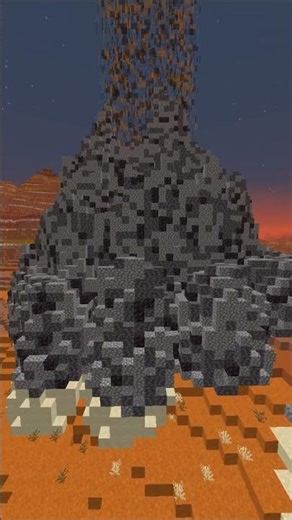 Pompeii explained in minecraft #minecraft #viral #gaming #minecraftbuilding#pompeii #explination