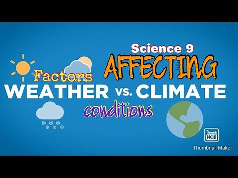 FACTORS AFFECTING CLIMATE AND WEATHER CONDITION | ASYNCHRONOUS DEMO TEACHING IN SCIENCE 9
