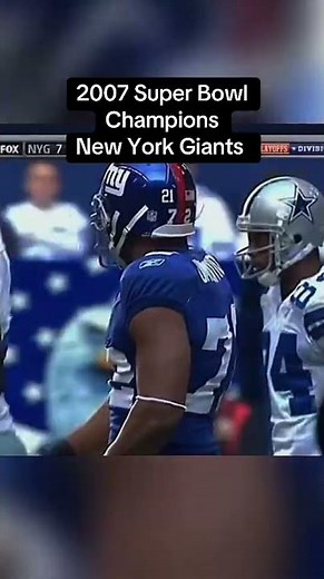 2007 Super Bowl Champions New York Giants #nfl