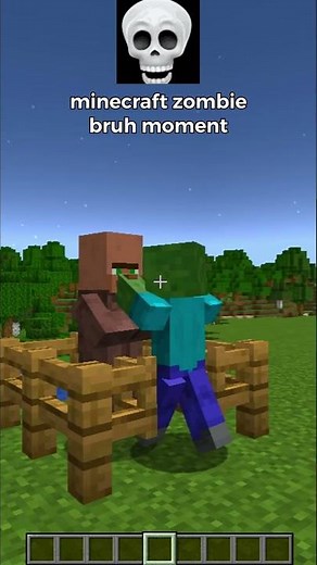 minecraft zombie bruh moment 🧟💀