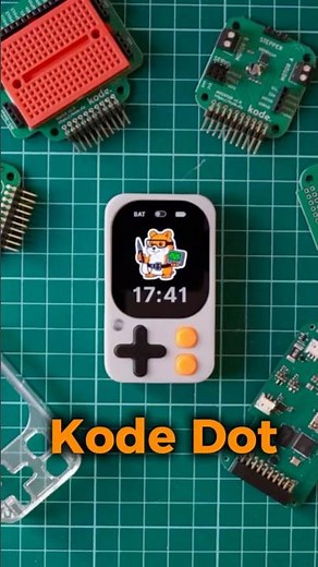 Everything you need to know about Kode Dot in less than a minute 📟🤝#kodedot #DIY #makers #esp32