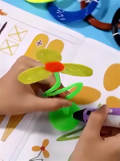 3D Pen Magic! 🖊️ Create Anything in 3D 🔥 Kids DIY Art Toy #3dpen #3dprinting #kidstoys