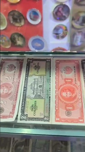 The Salvadoran Colón 💰 History of El Salvador’s Old Currency #elsalvador #colon #museum #pov #bukele