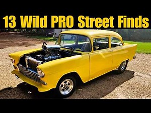 13 Wild PRO STREET Vehicles for Sale! BLOWN, TuBBed, and Built to Rule !!