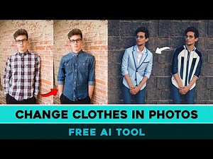 🤯 INCREDIBLE AI tool to change clothes in photos easily for free!