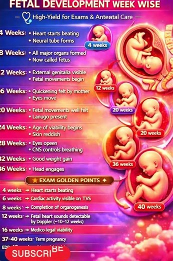 Embryonic development #health #babydevelopment #medicine