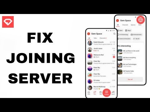 How To Fix And Solve Joining Server On Gem Space App | Step By Step