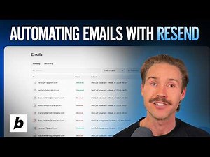 How to Send Automated Emails to your Customers using Resend in Bolt.new