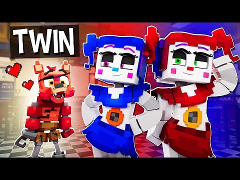 CIRCUS BABY'S TWIN LOVES FOXY?! - Animation