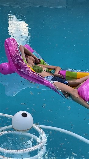 instant karma for bad babysitter. she got fired for this #babysitter #instantkarma #childcare #pool | Emily C