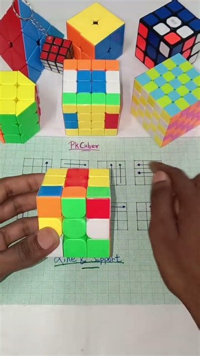 Rubik's cube new magic tricks solve 🔥😱#viral #shorts #youtubeshorts #rubikscube #pkcuber