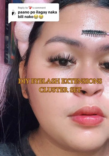 DIY Eyelash Extensions Cluster Set Tutorial