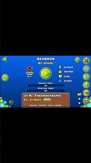 The hardest Geometry Dash level vs an auto clicker #geometrydash